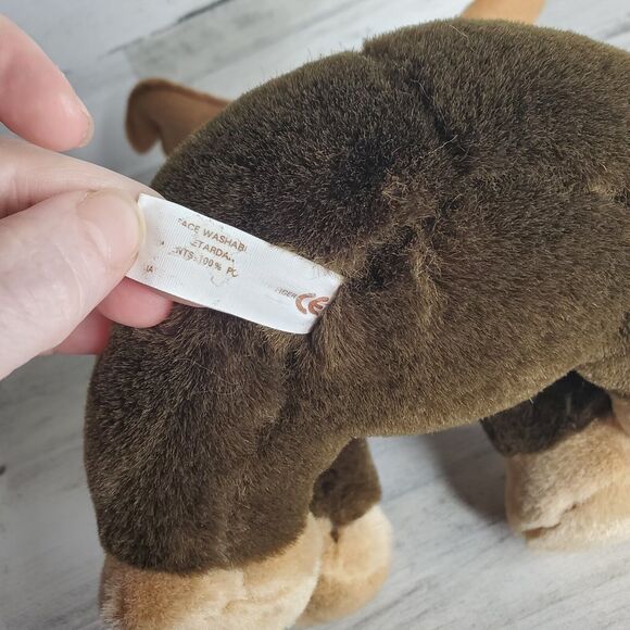 Vintage Moose Plush North America Native Stuffed Animal ASI 62960 VERY NICE! - Picture 7 of 8